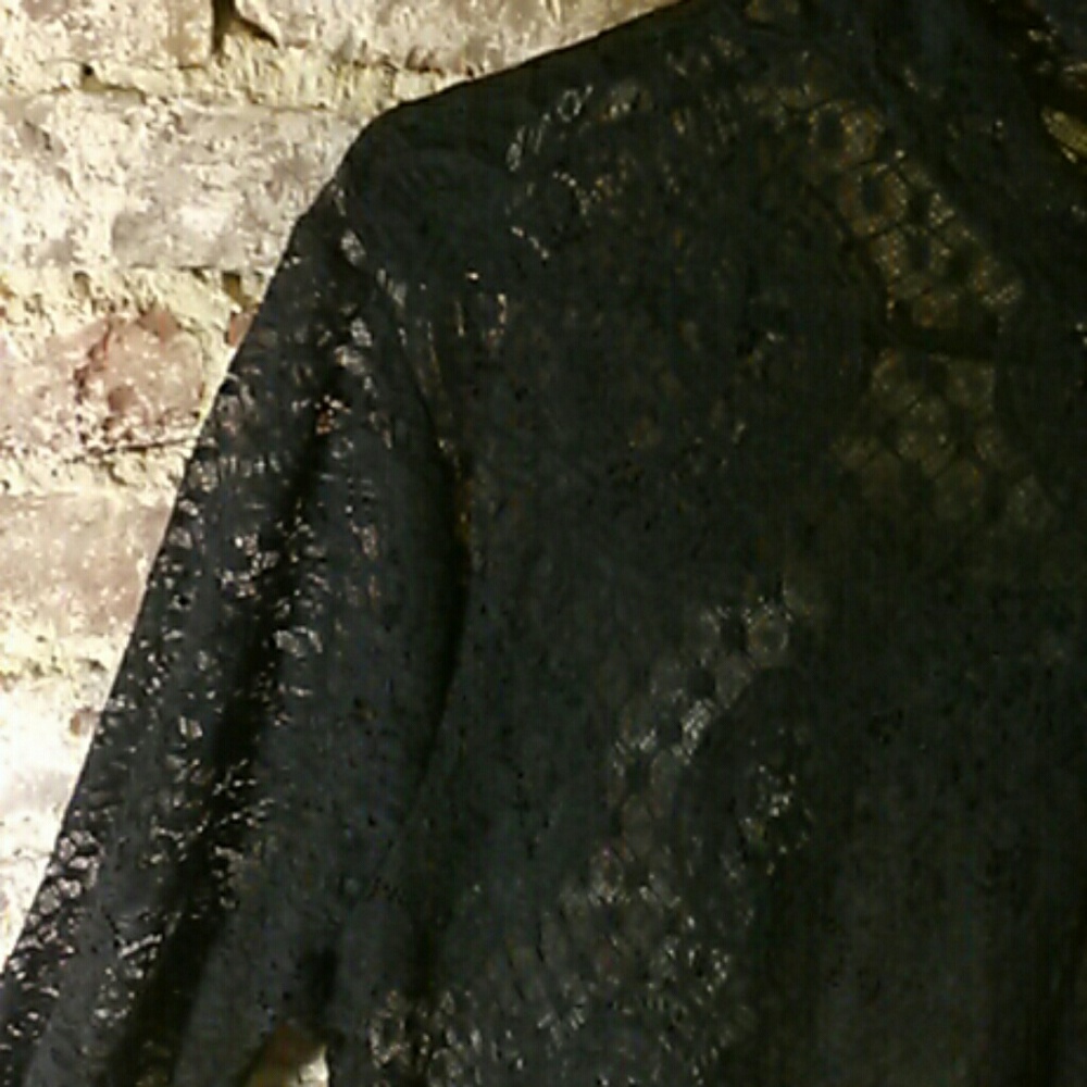Sold! Sheer black dress - Picture 2 of 3